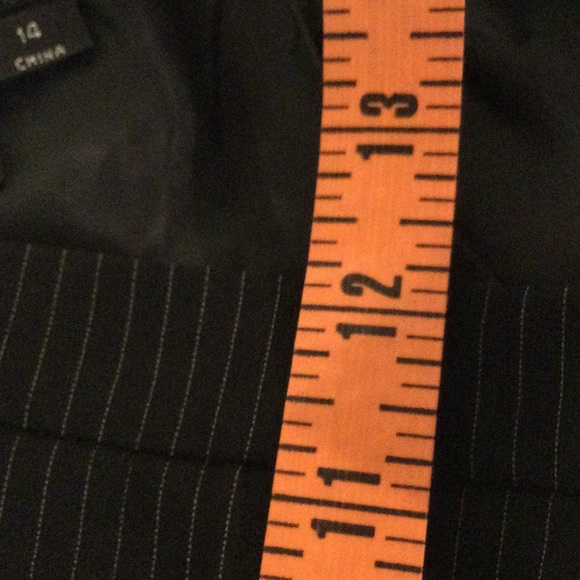 Women’s Black with Pin Strip Slacks - Picture 13 of 16